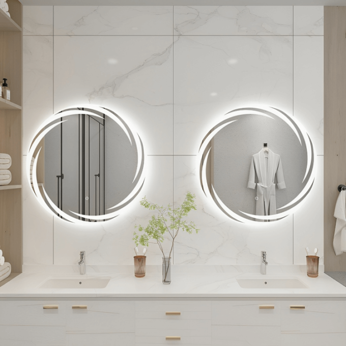 Enhance Your Daily Routine with LED Round Mirrors